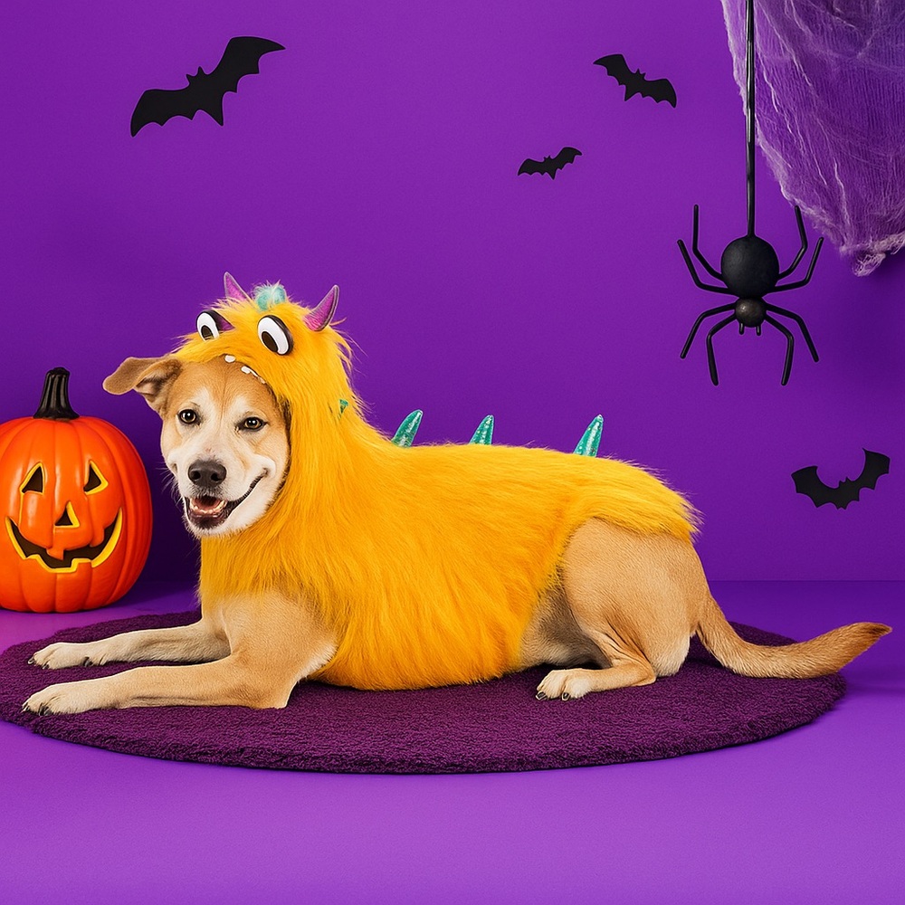 Hyde & EEK! Boutique™ Halloween Pet Monster Hoodie Dog Costume – Size Large